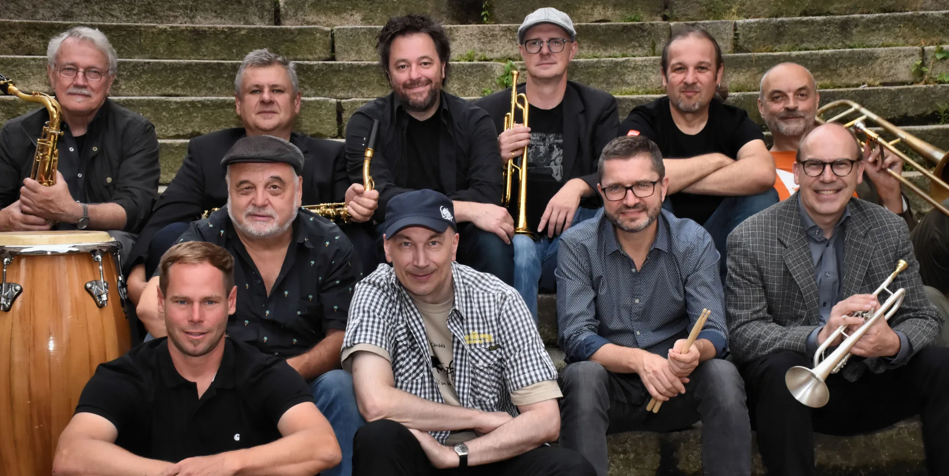 Hot Cargo 60s Jazz Band live mit Alex Teubner